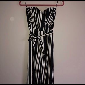 H&M sweetheart jumpsuit